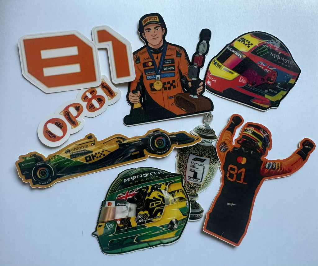 Oscar Piastri Stickers