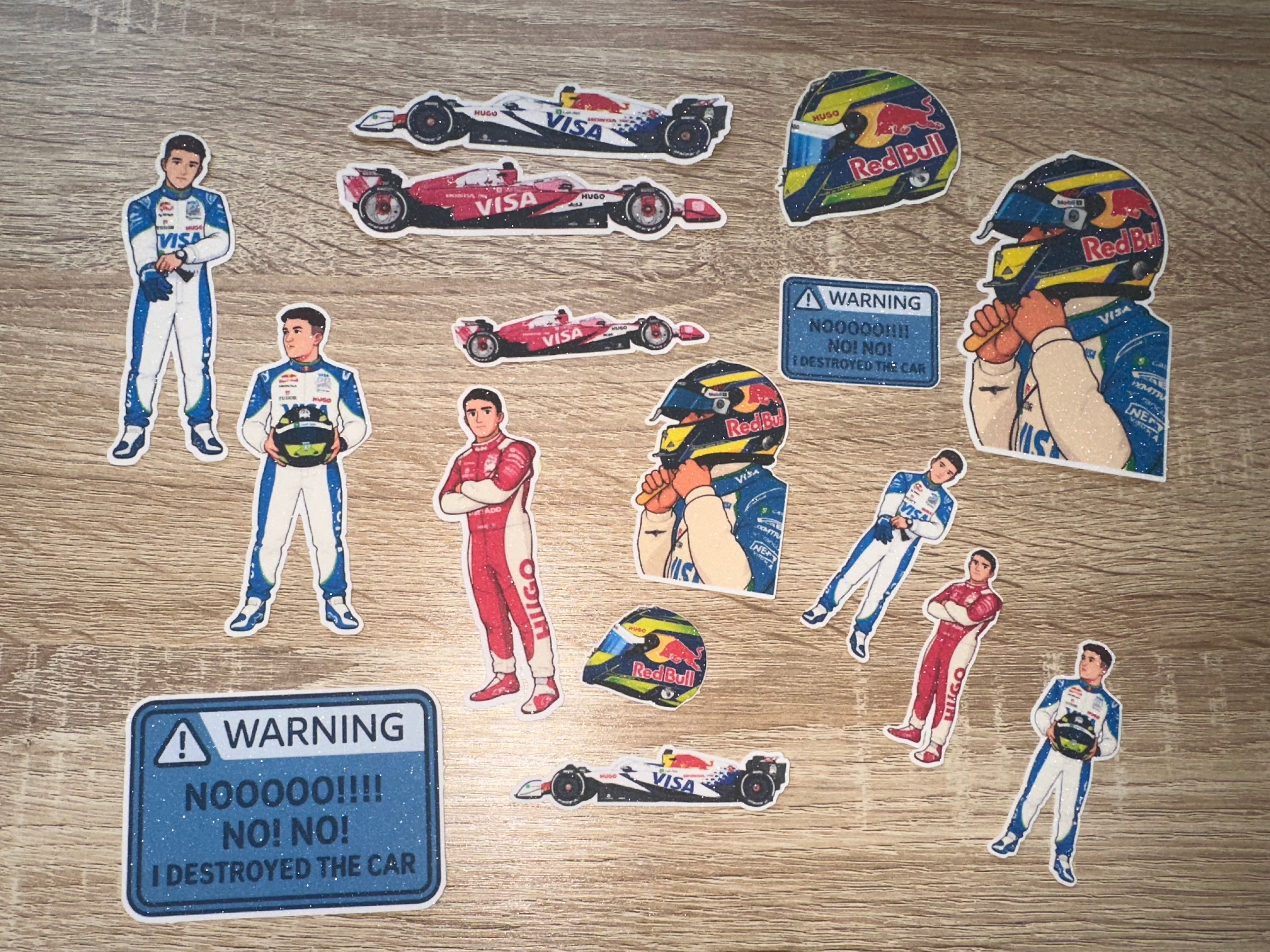 Isack Hadjar Stickers
