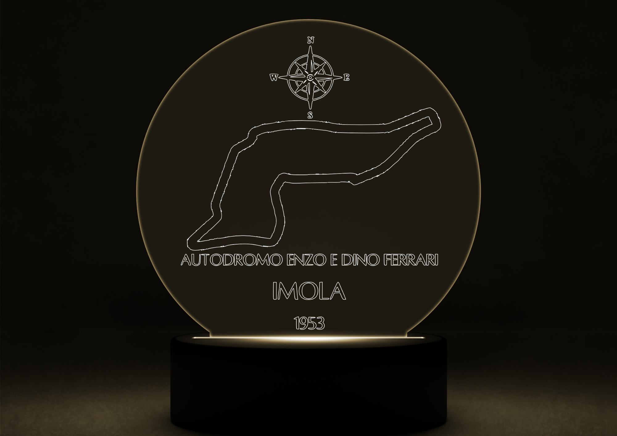 Circuit LED Night Light with Base