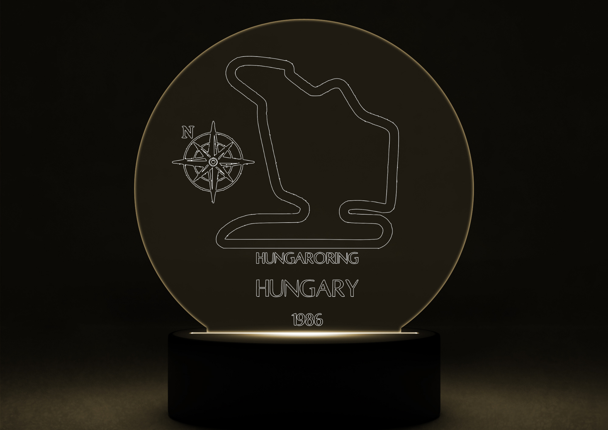 Circuit LED Night Light with Base