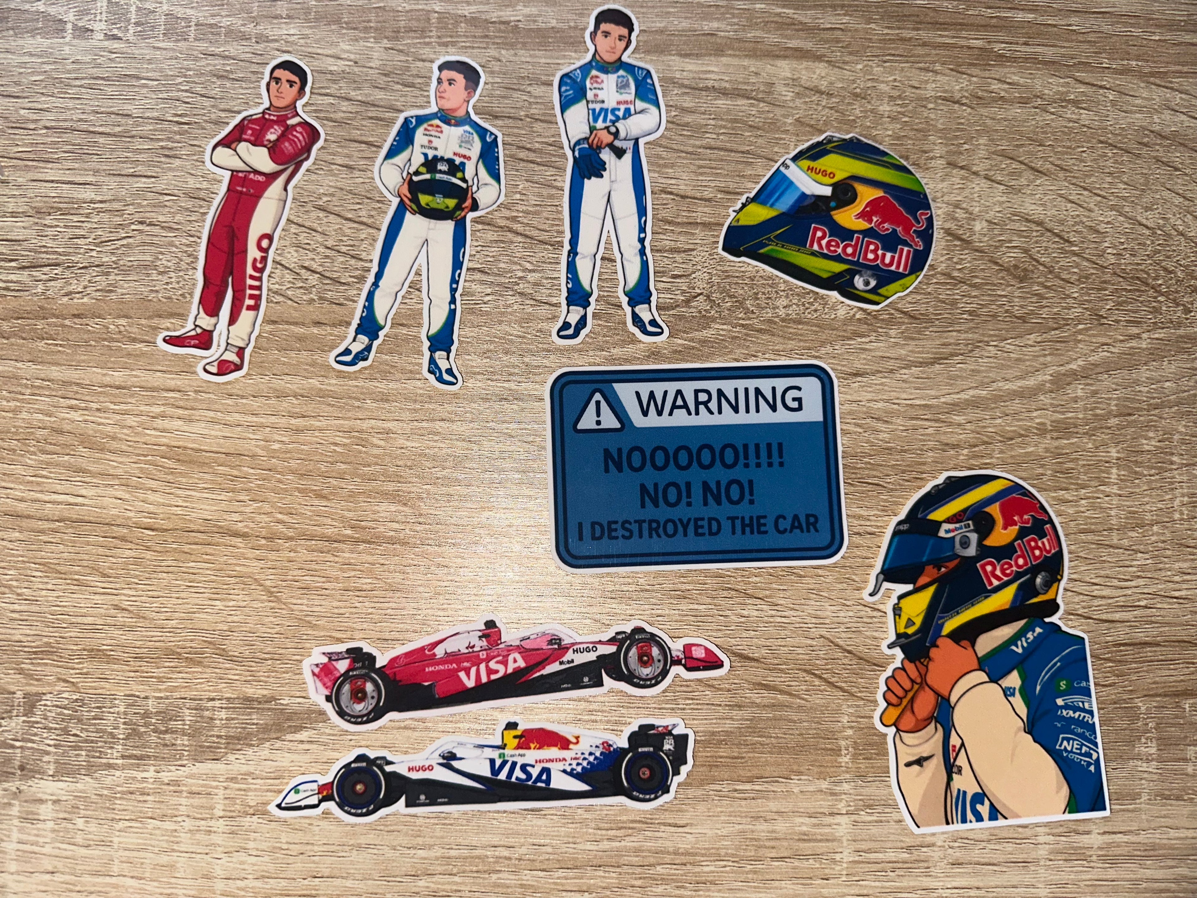 Isack Hadjar Stickers