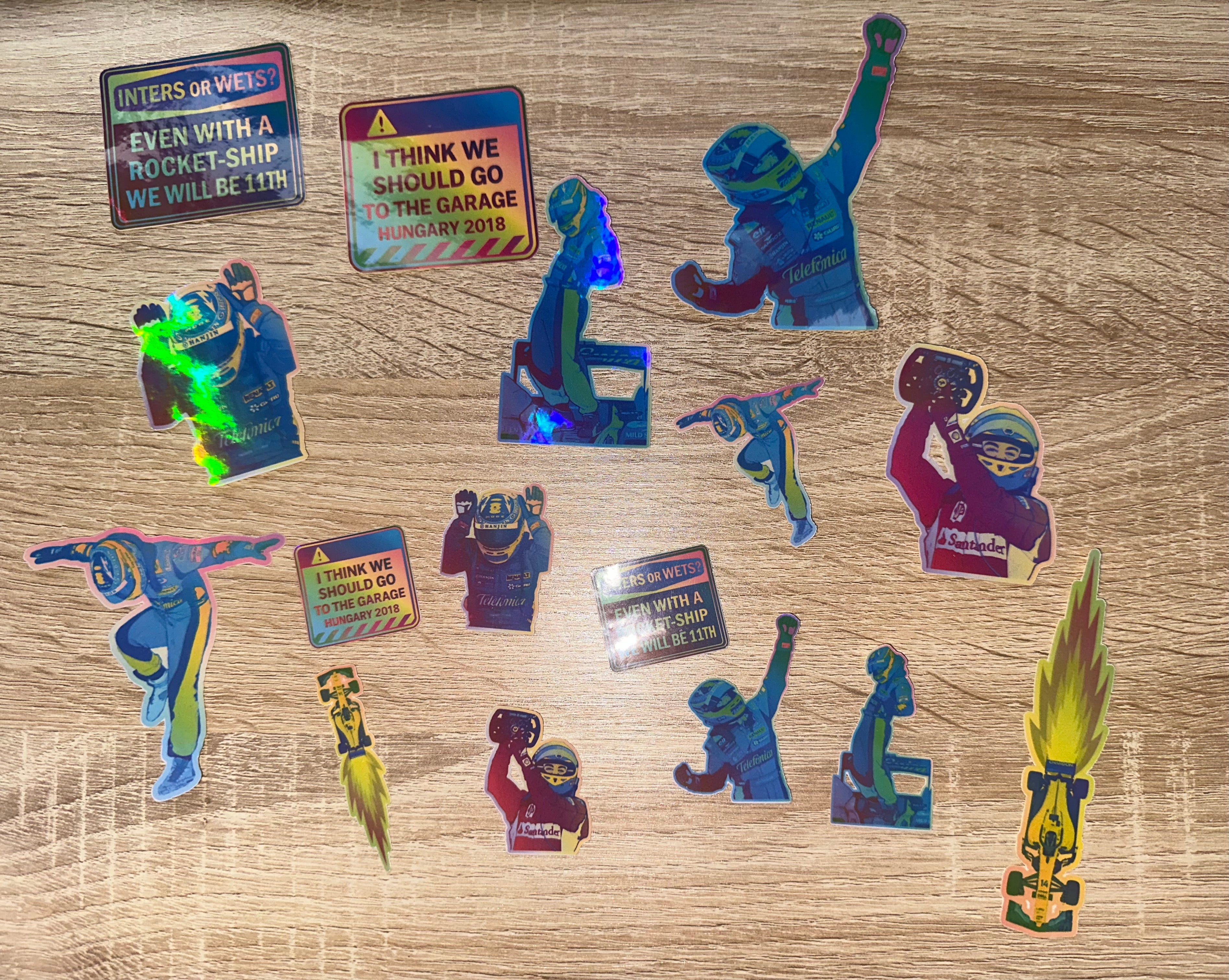 Fernando Alonso Stickers