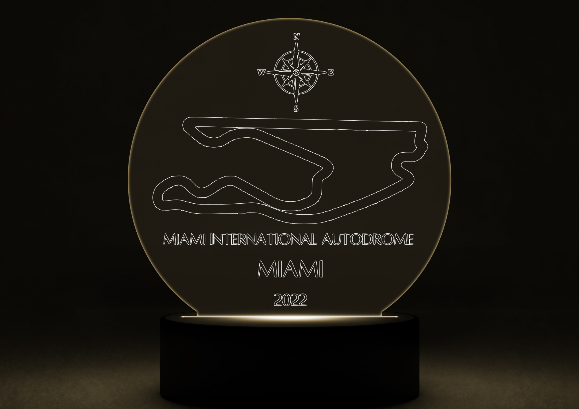 Circuit LED Night Light with Base