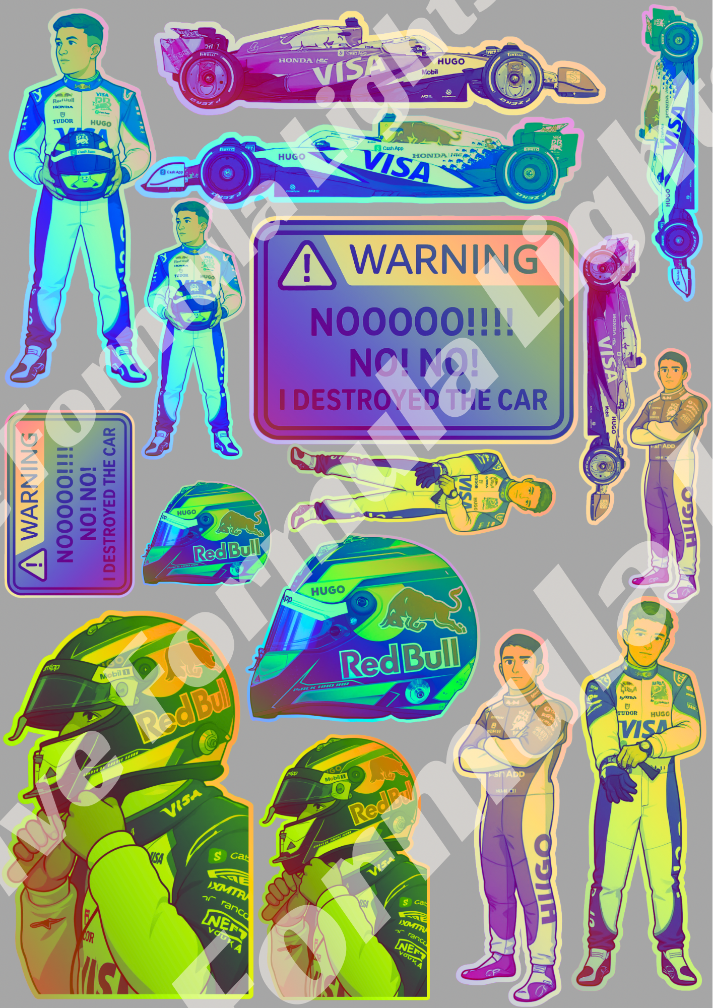 Isack Hadjar Stickers
