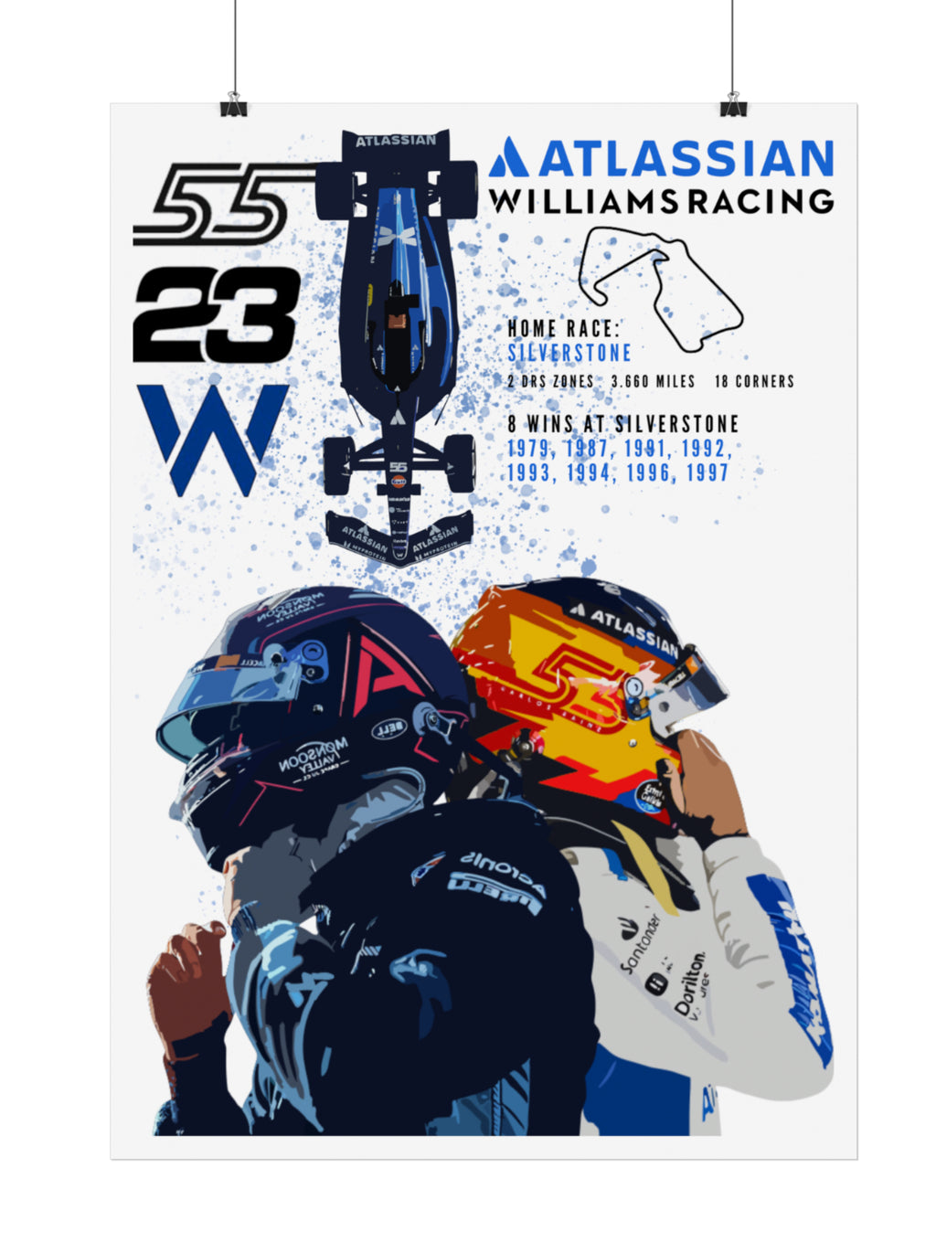 Williams F1 Poster