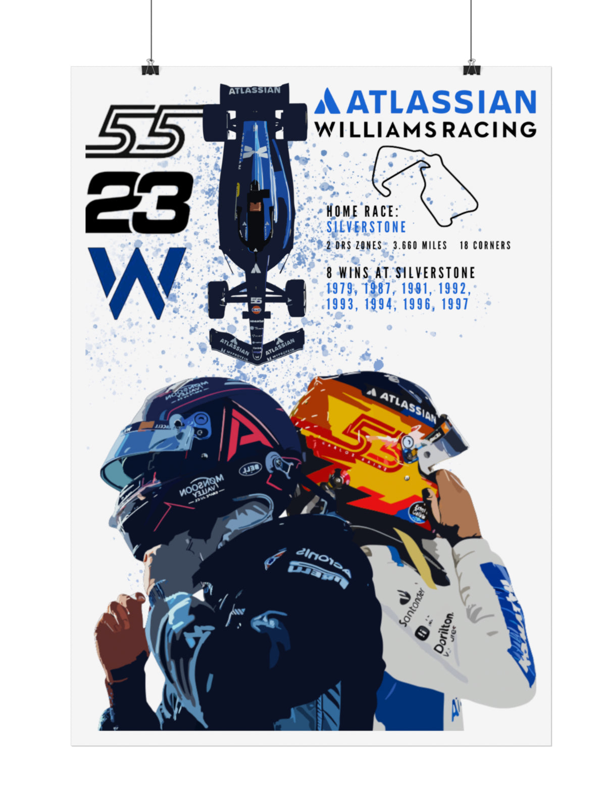 Williams F1 Poster