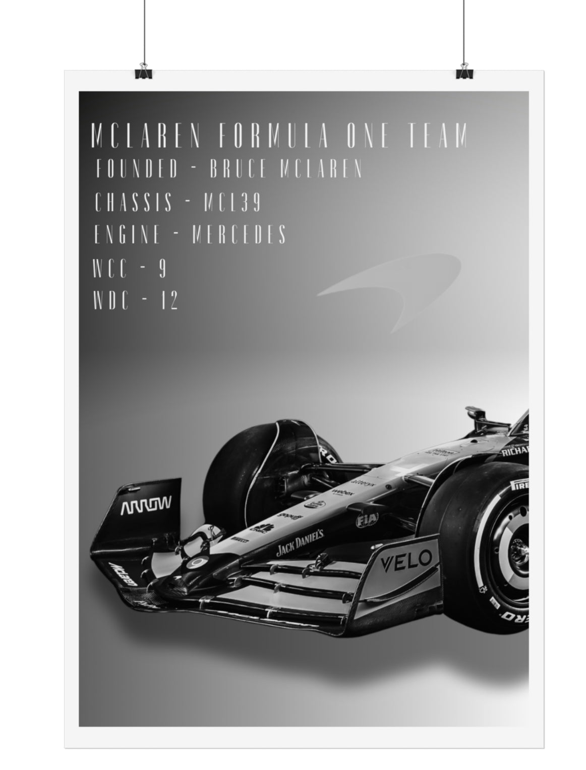 McLaren Poster