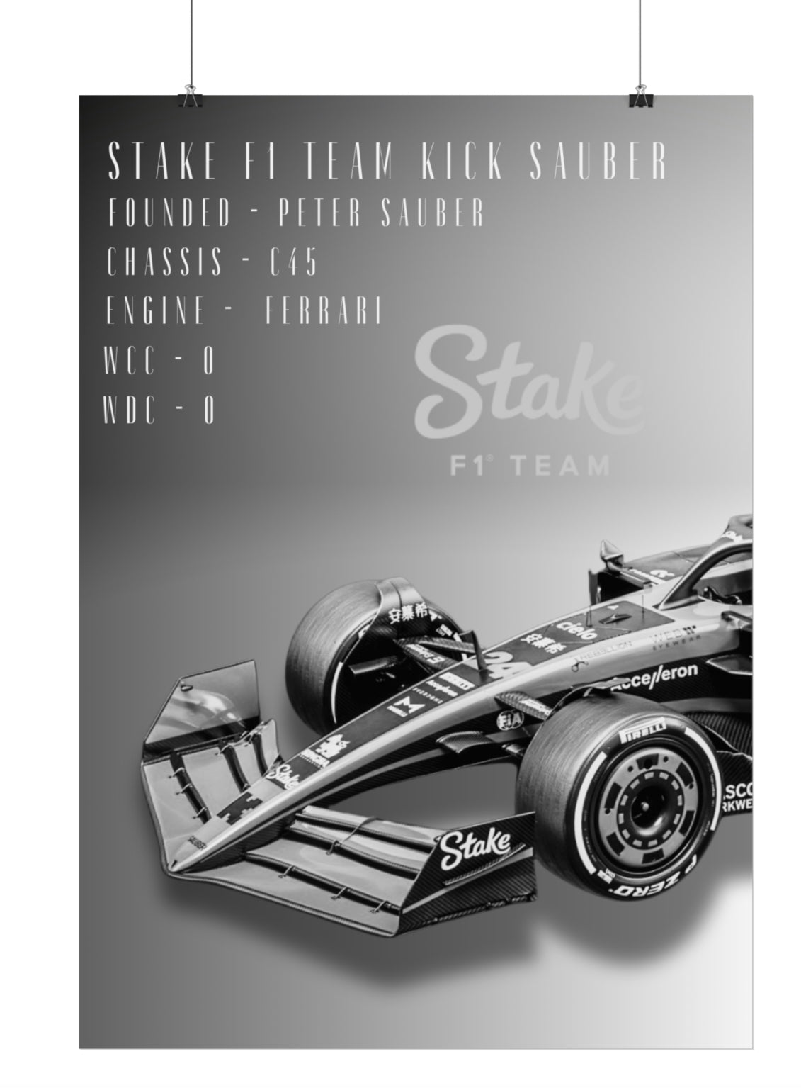Kick Sauber Poster