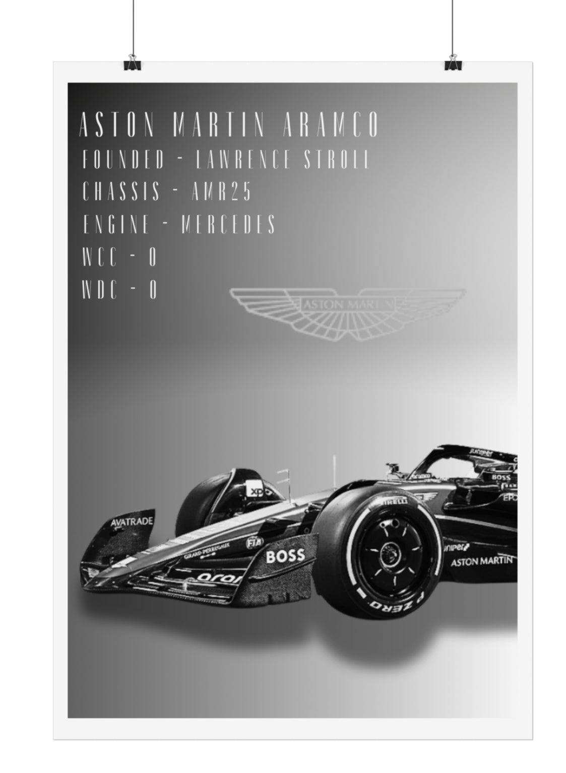 Aston Martin Poster